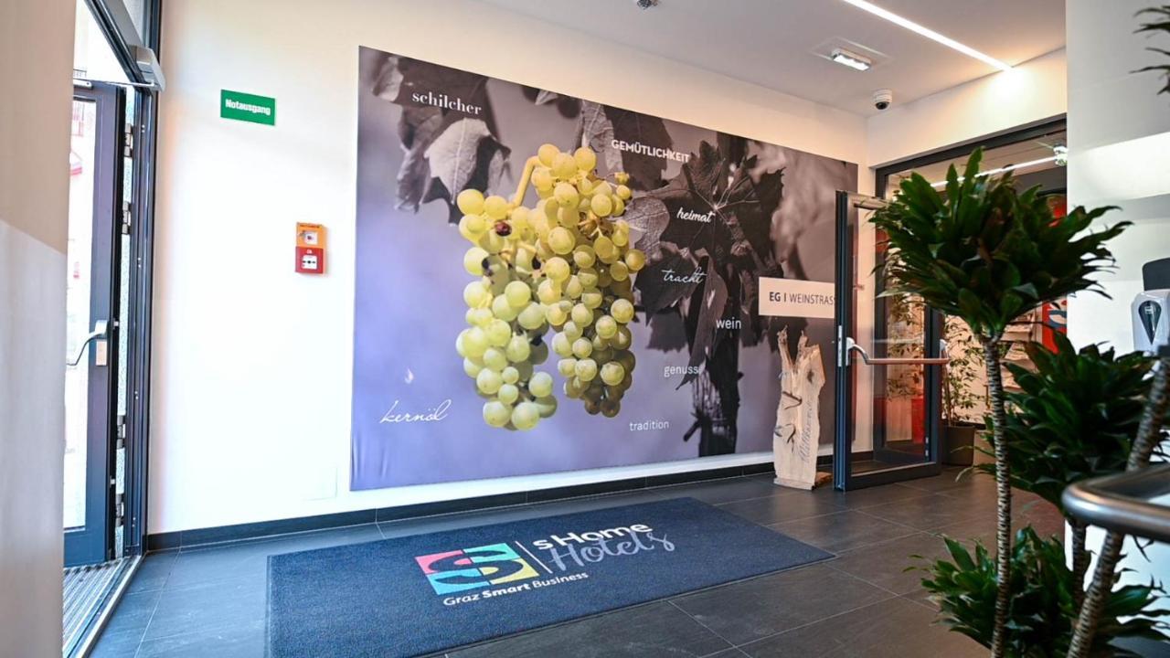 Shome Hotel Graz I Self Check-In I Free Parking ภายนอก รูปภาพ